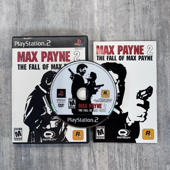 Max Payne 2: The Fall of Max Payne PS2 (Sony PlayStation 2) - Complete CIB - Picture 1 of 5